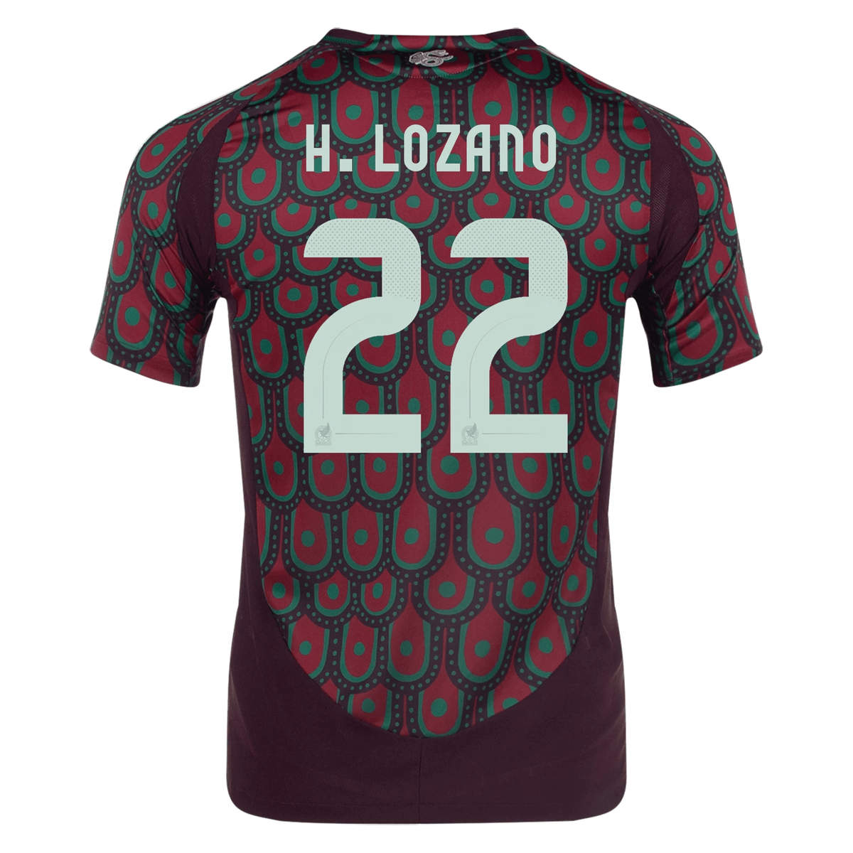 adidas Mexico Authentic Hirving Lozano Home Jersey 24/25 (Multicolor) | SoccerWearhouse