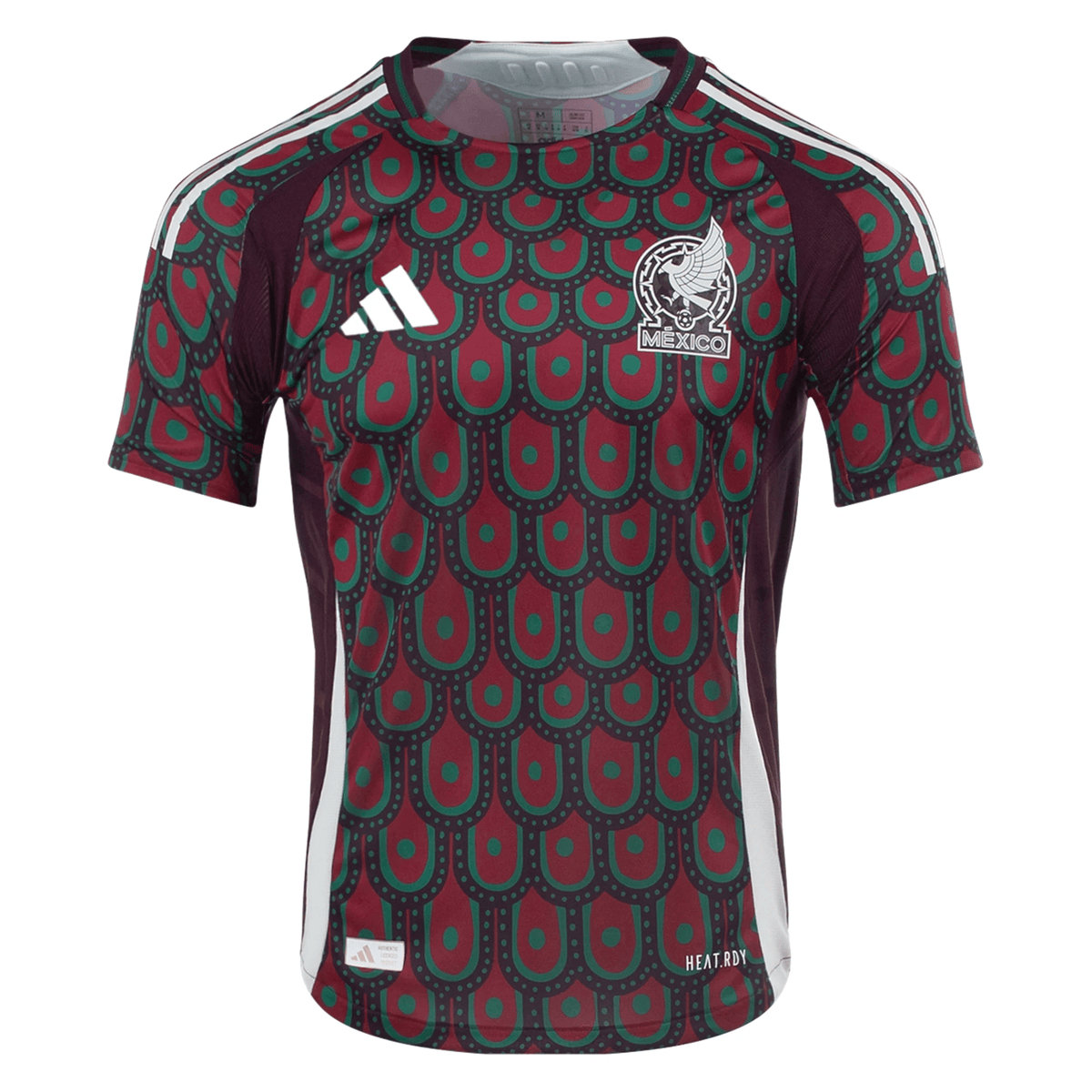 adidas Mexico Authentic Home Jersey 24/25 (Multicolor) | SoccerWearhouse