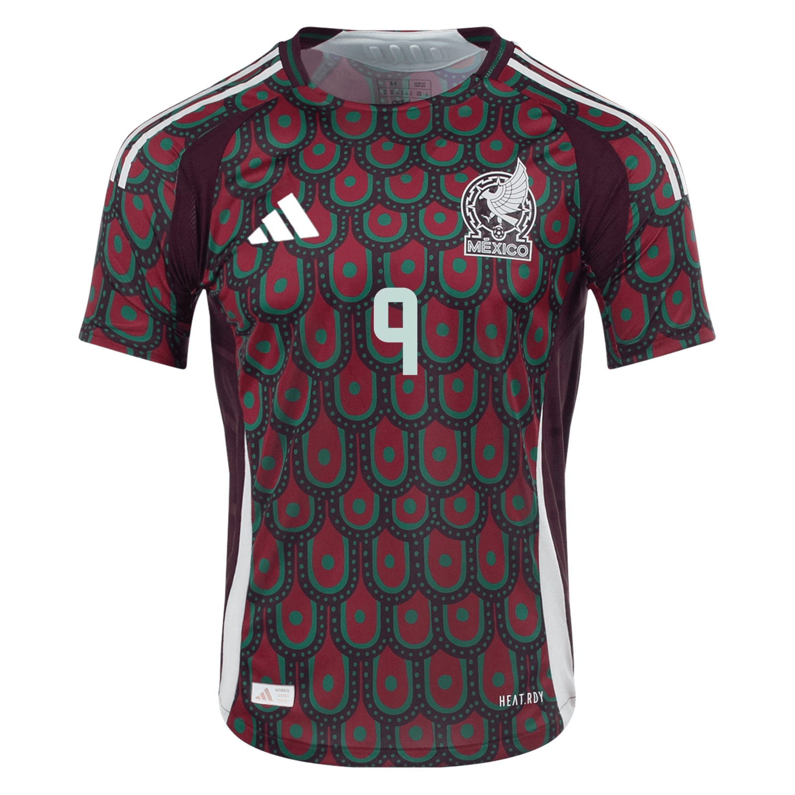 adidas Mexico Authentic Raúl Jiménez Home Jersey 24/25 (Multicolor) | SoccerWearhouse