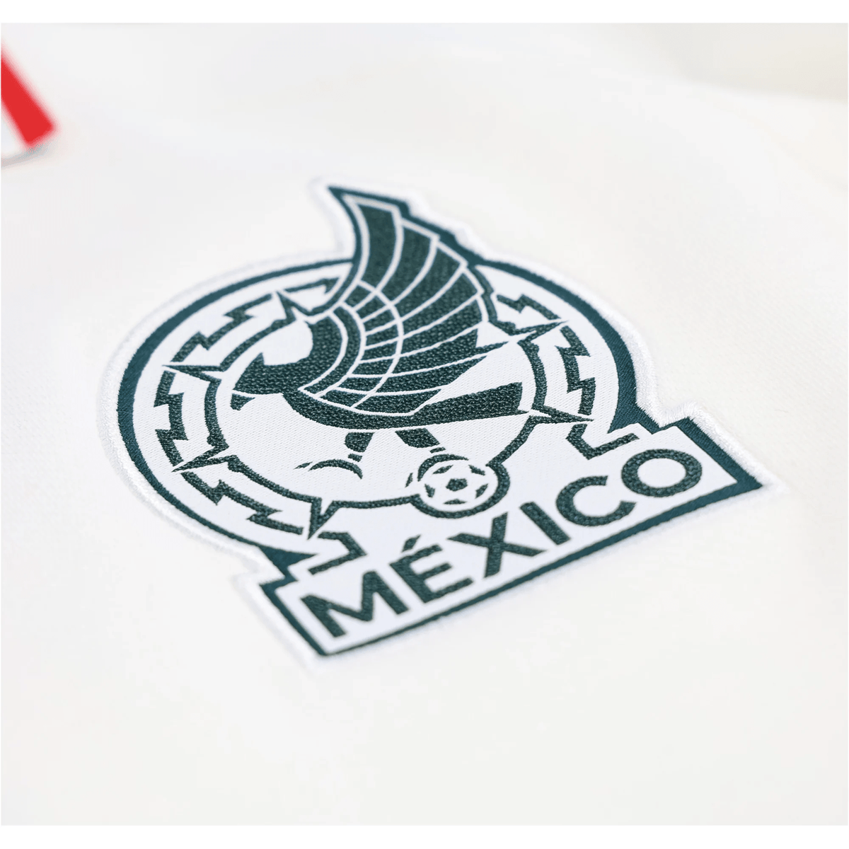 adidas Mexico Away Anthem Jacket 2026 (White) | SoccerWearhouse