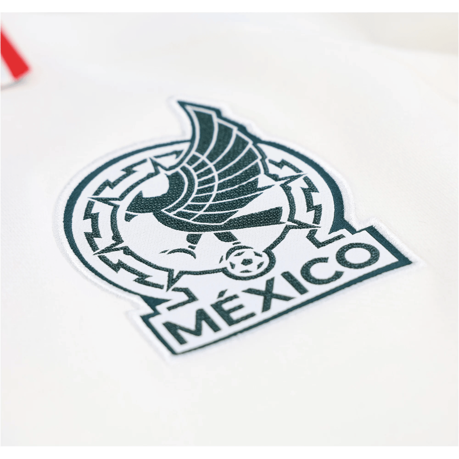 adidas Mexico Away Anthem Jacket 2026 (White) | SoccerWearhouse