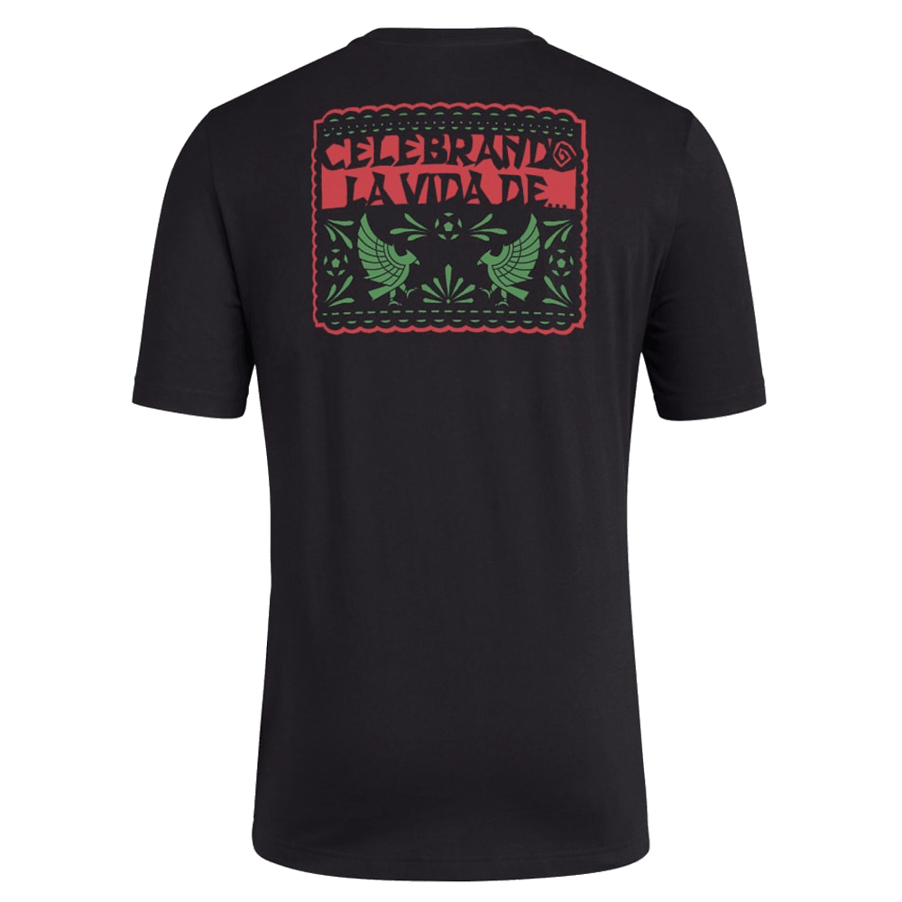 adidas Mexico Badge T-Shirt 24/25 (Black) | SoccerWearhouse