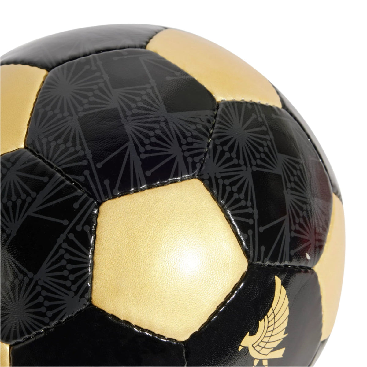 adidas Mexico De Oro Kit Club Ball (Black/Gold Metallic) | SoccerWearhouse
