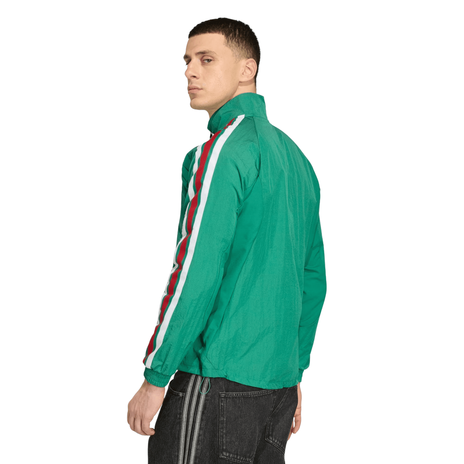 adidas Mexico Home Anthem Jacket 2026 (Green) | SoccerWearhouse