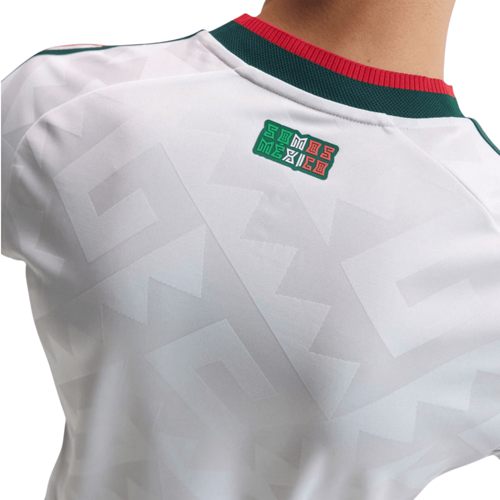 adidas Mexico Long Sleeve Authentic Away Jersey 2026 (White) | SoccerWearhouse