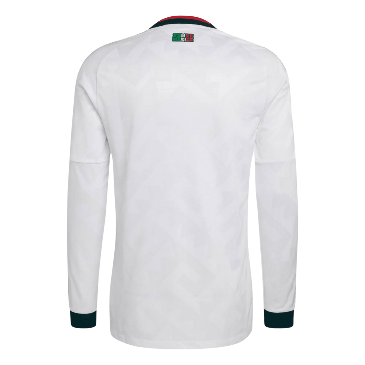 adidas Mexico Long Sleeve Authentic Away Jersey 2026 (White) | SoccerWearhouse