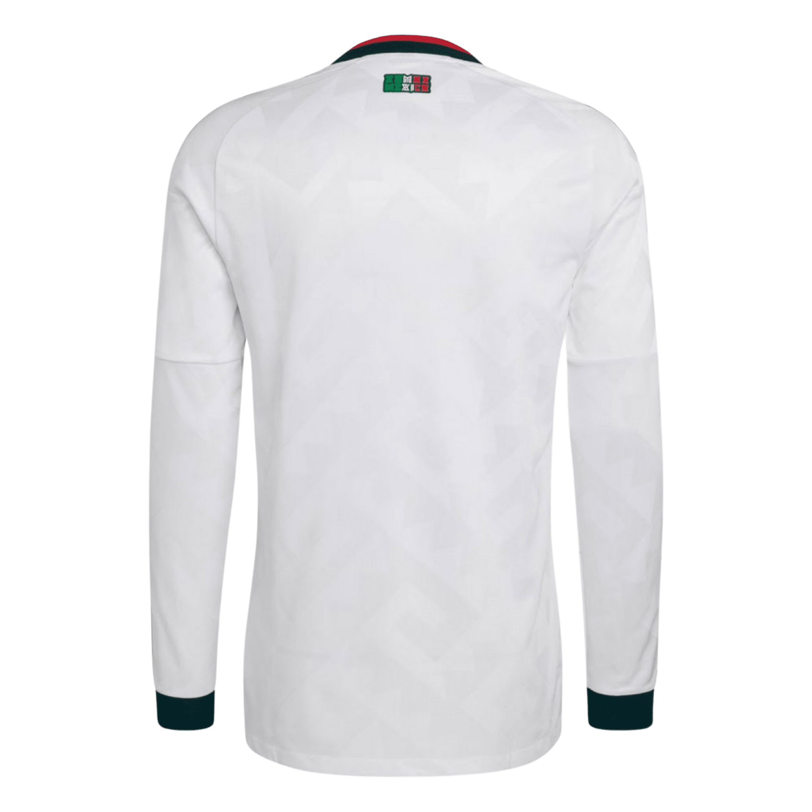 adidas Mexico Long Sleeve Authentic Away Jersey 2026 (White) | SoccerWearhouse