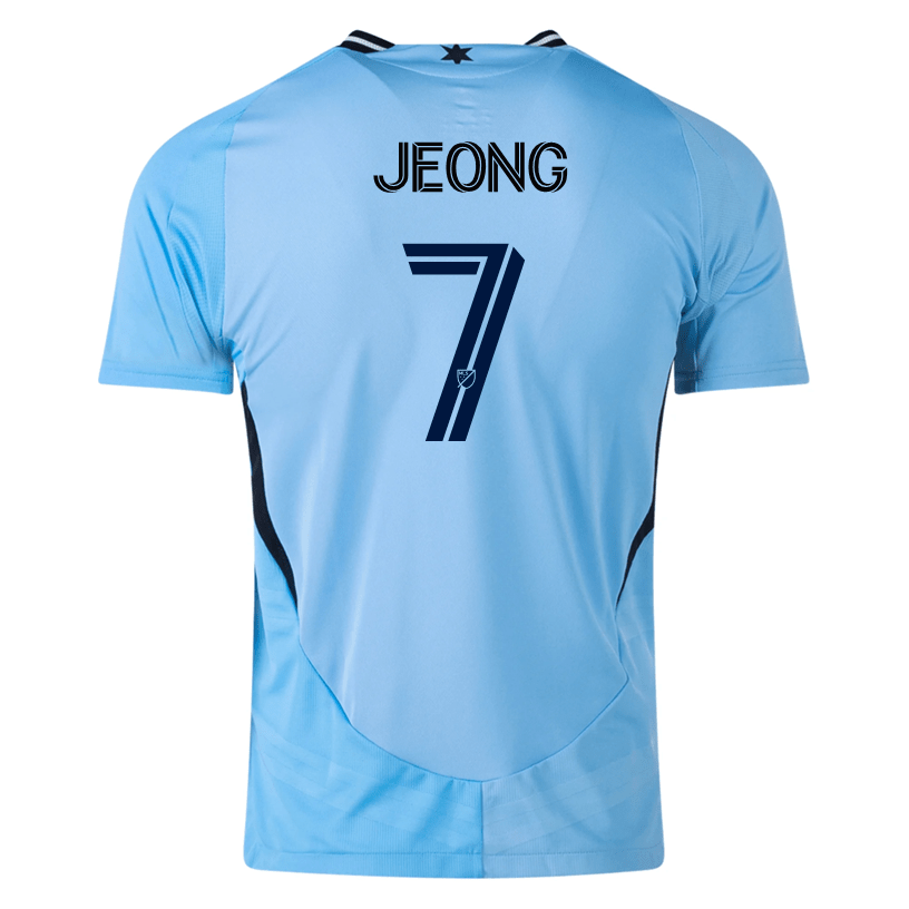 adidas Minnesota United Authentic Sang Bin Jeong Away Jersey 25/26 (Zenith Blue) | SoccerWearhouse