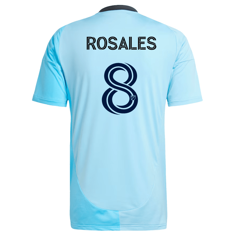 adidas Minnesota United Joseph Rosales Away Jersey 25/26 (Zenith Blue) | SoccerWearhouse