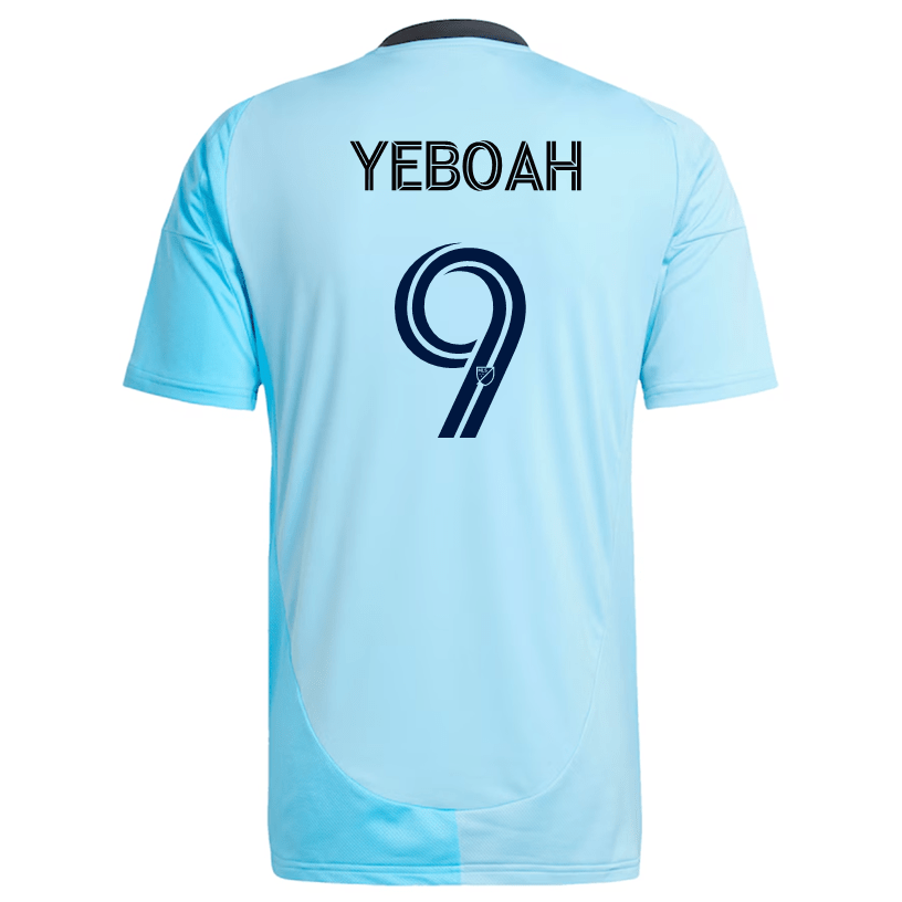 adidas Minnesota United Kelvin Yeboah Away Jersey 25/26 (Zenith Blue) | SoccerWearhouse