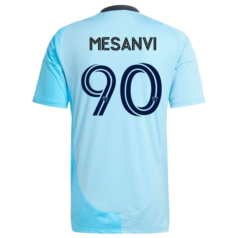 adidas Minnesota United Loïc Mesanvi Away Jersey 25/26 (Zenith Blue) | SoccerWearhouse