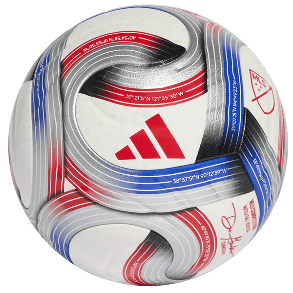 adidas MLS 2026 Competition Ball (White/Blue/Red)
