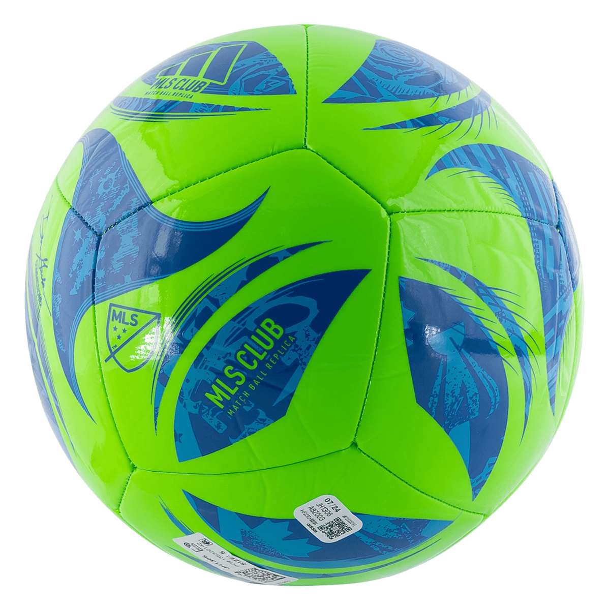 adidas MLS Club Ball 2025 (Green/Blue) | SoccerWearhouse
