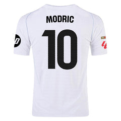 adidas Modrić Real Madrid Authentic Home Jersey w/ La Liga Patches 24/
