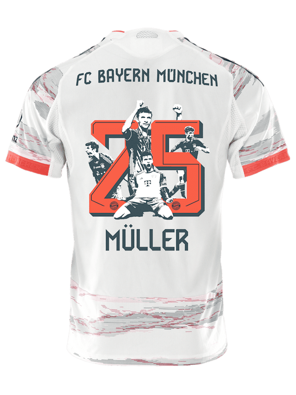 adidas Muller Special Authentic Away Jersey 25/26 w/ Sponsor + Meister
