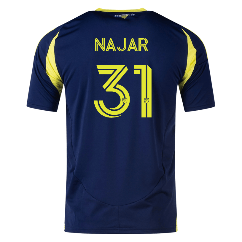 adidas Nashville Andy Najar Away Jersey 25/26 (Tena Blue) | SoccerWearhouse