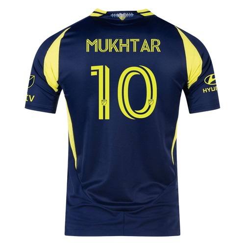adidas Nashville Authentic Hany Mukhtar Away Jersey w/ MLS + Apple TV 25/26 (Tena Blue) - S