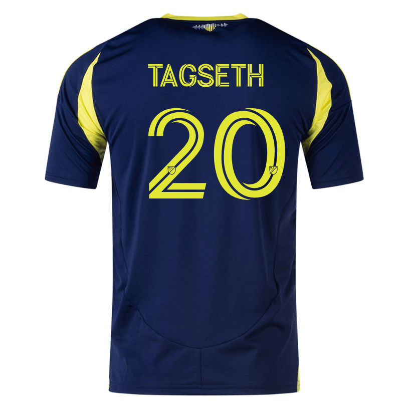 adidas Nashville Edvard Tagseth Away Jersey 25/26 (Tena Blue) | SoccerWearhouse