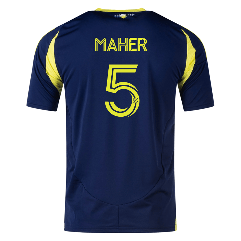 adidas Nashville Jack Maher Away Jersey 25/26 (Tena Blue) | SoccerWearhouse