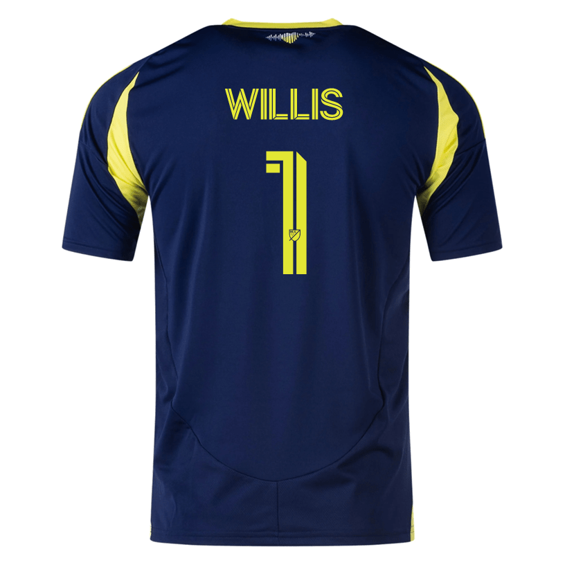 adidas Nashville Joe Willis Away Jersey 25/26 (Tena Blue) | SoccerWearhouse