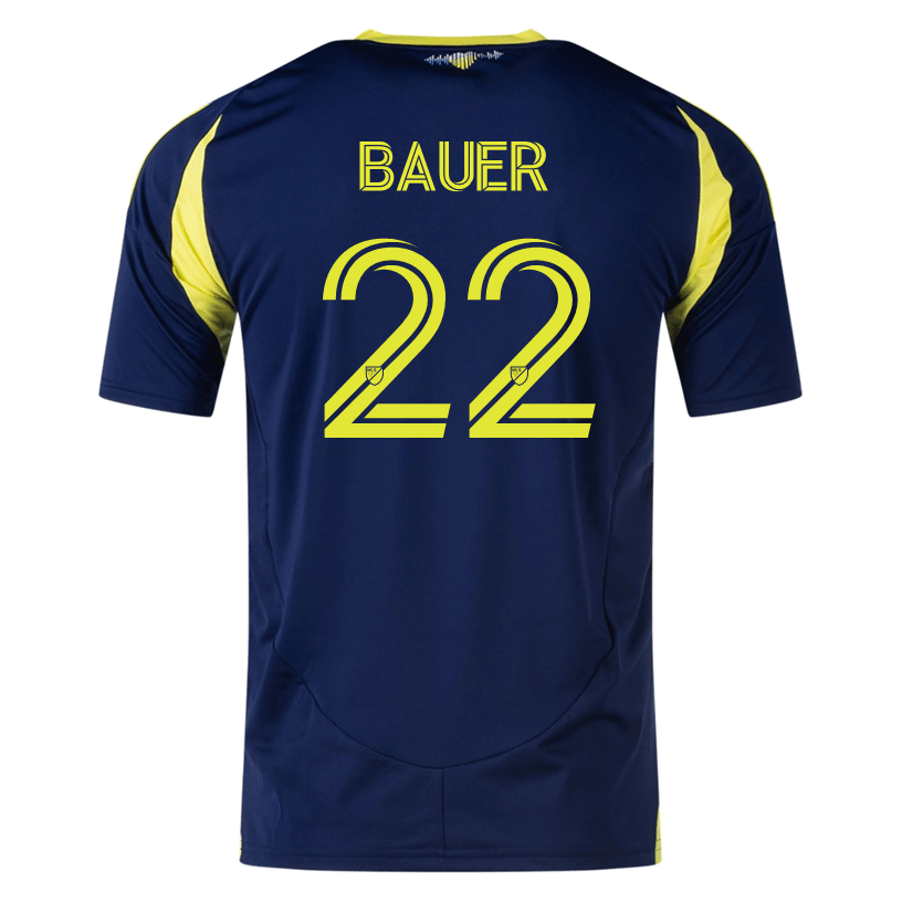 adidas Nashville Josh Bauer Away Jersey 25/26 (Tena Blue) | SoccerWearhouse