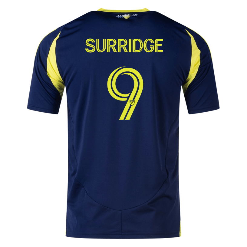 adidas Nashville Sam Surridge Away Jersey 25/26 (Tena Blue) | SoccerWearhouse