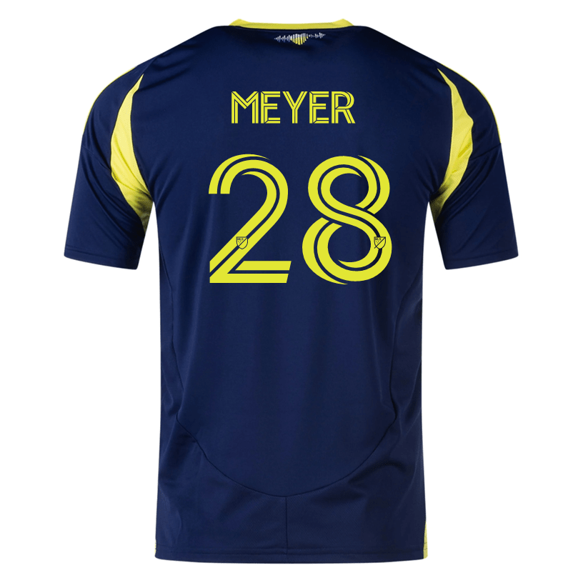 adidas Nashville Wyatt Meyer Away Jersey 25/26 (Tena Blue) | SoccerWearhouse