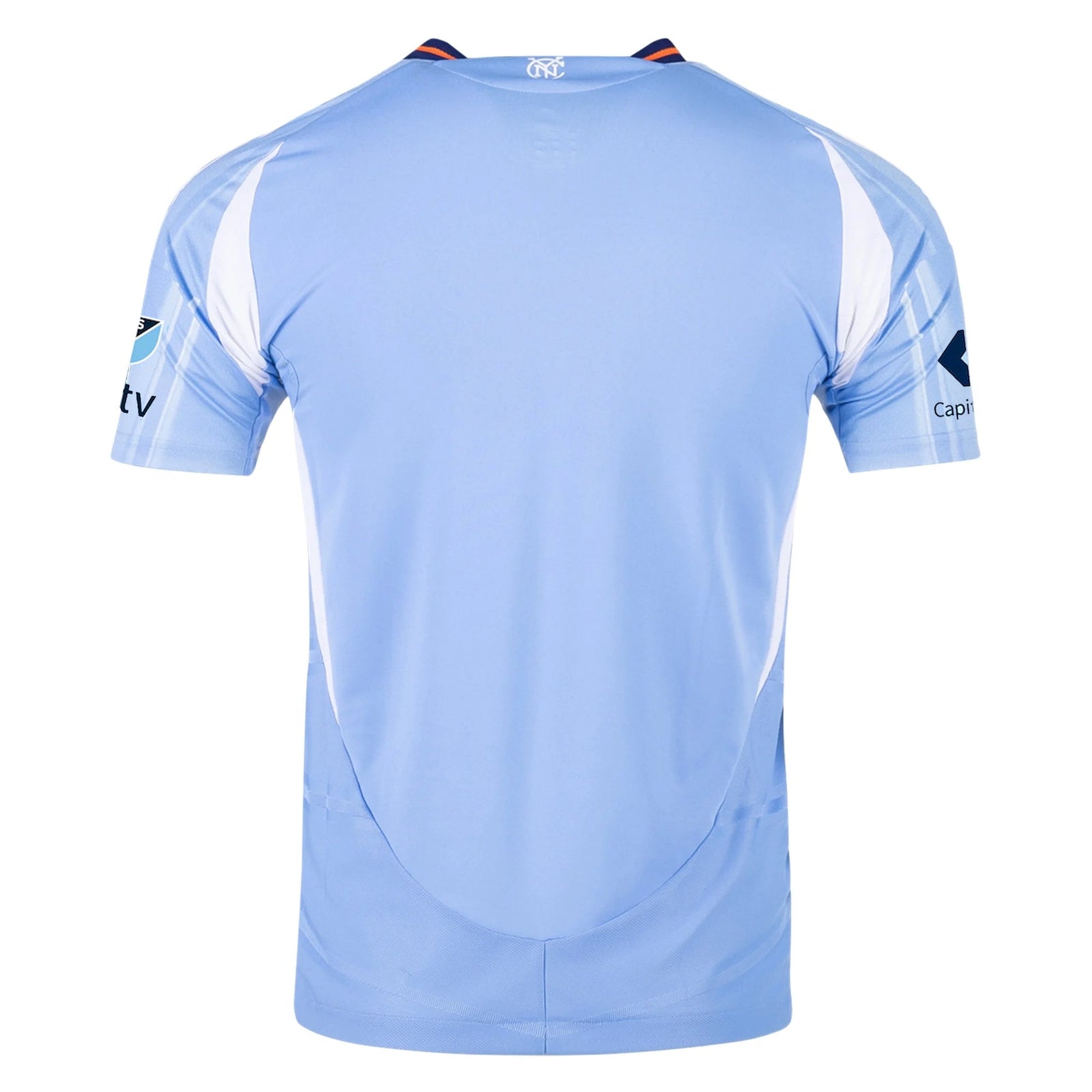 adidas James Sands New York City FC Authentic Home Jersey 25/26 w/ MLS Patches (Bahia Light Blue) | SoccerWearhouse