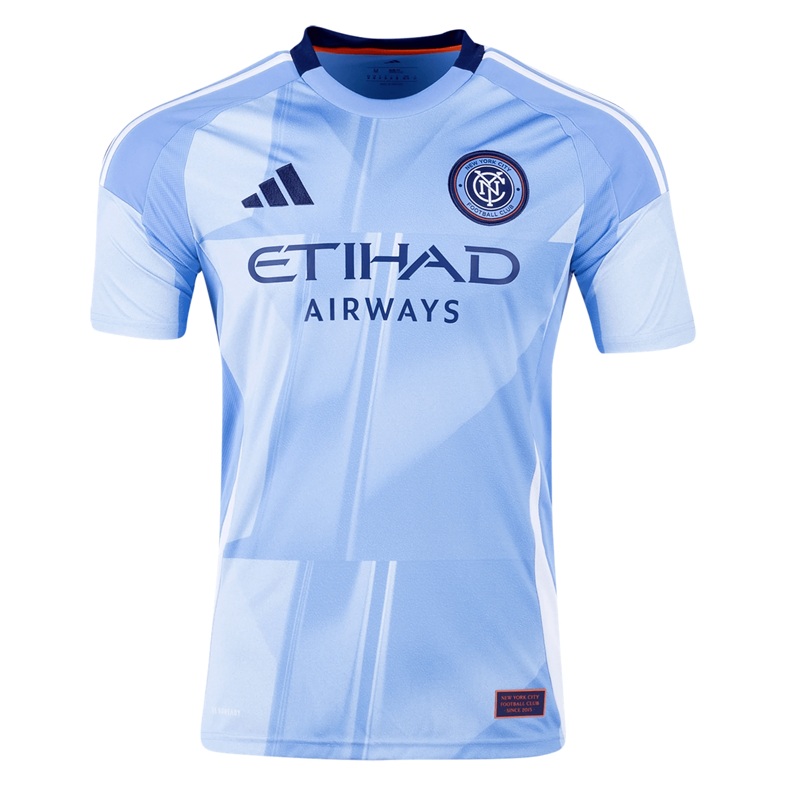 Adidas New York City FC Home Jersey 25/26 (Bahia Light Blue) | SoccerWearhouse