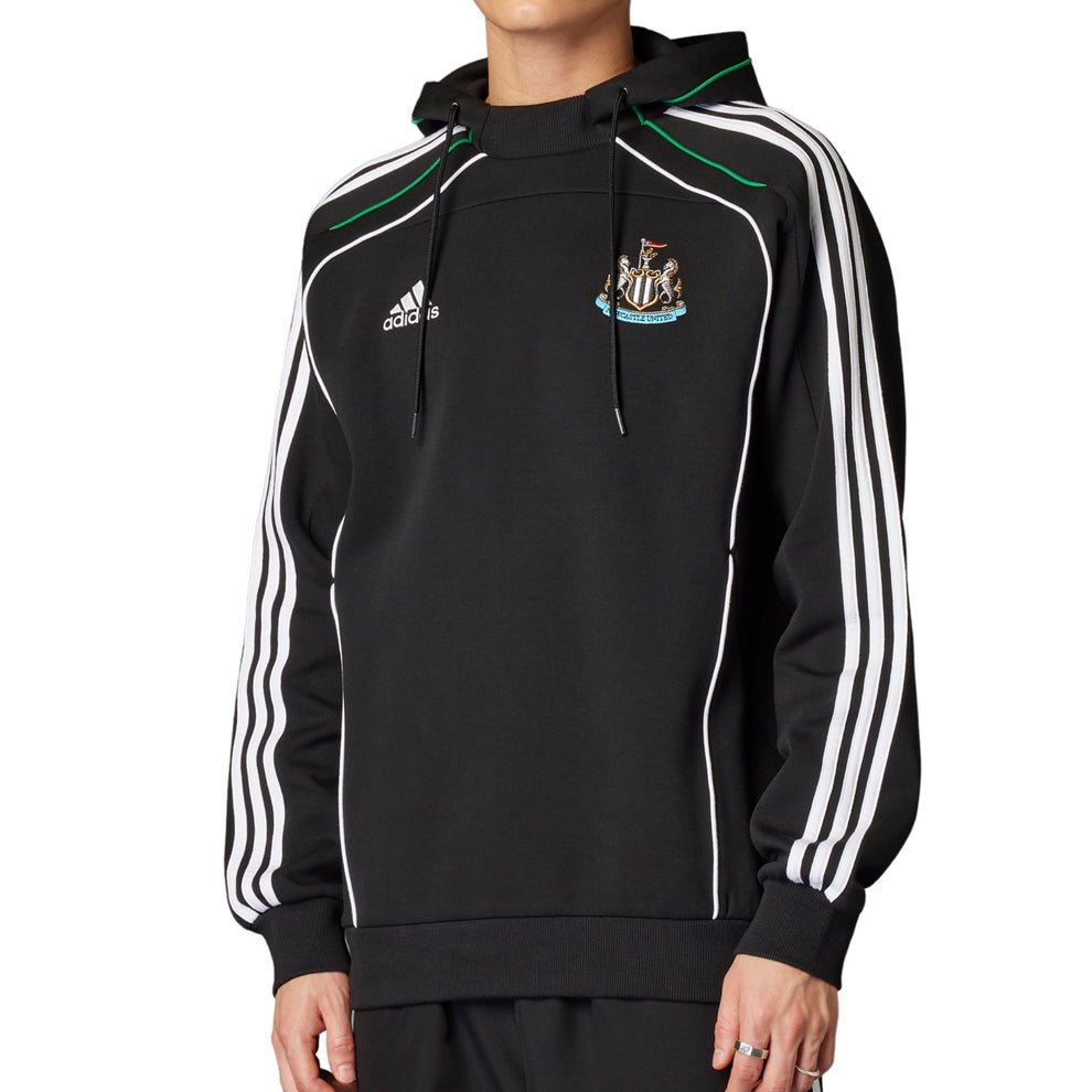 adidas Newcastle 24/25 Urban Purist Hoodie (Black/White) | SoccerWearhouse