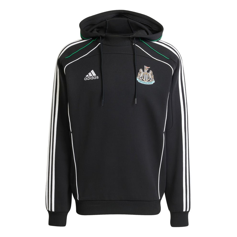 adidas Newcastle 24/25 Urban Purist Hoodie (Black/White) | SoccerWearhouse