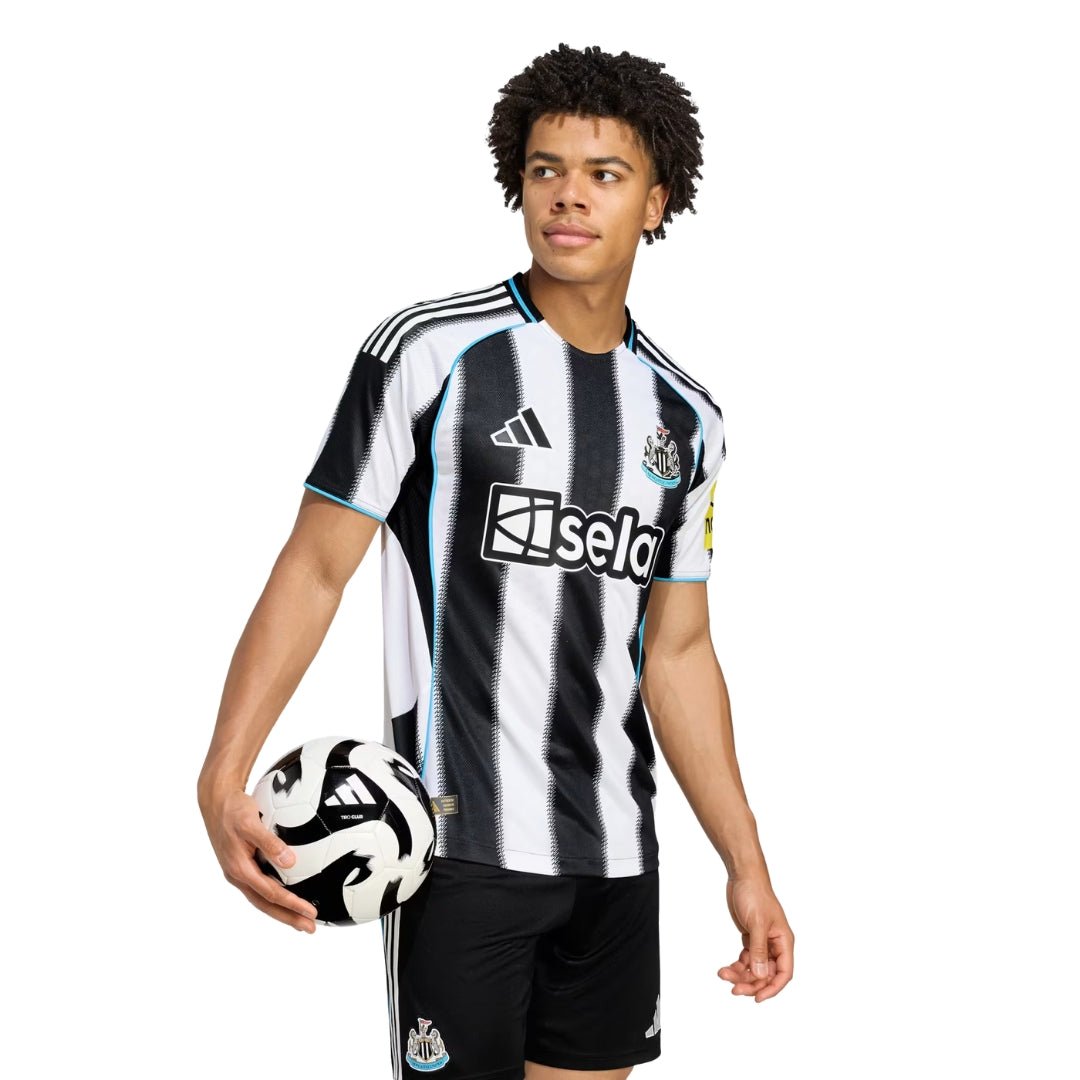adidas Newcastle United 25/26 Authentic Home Jersey (Black/White) | SoccerWearhouse