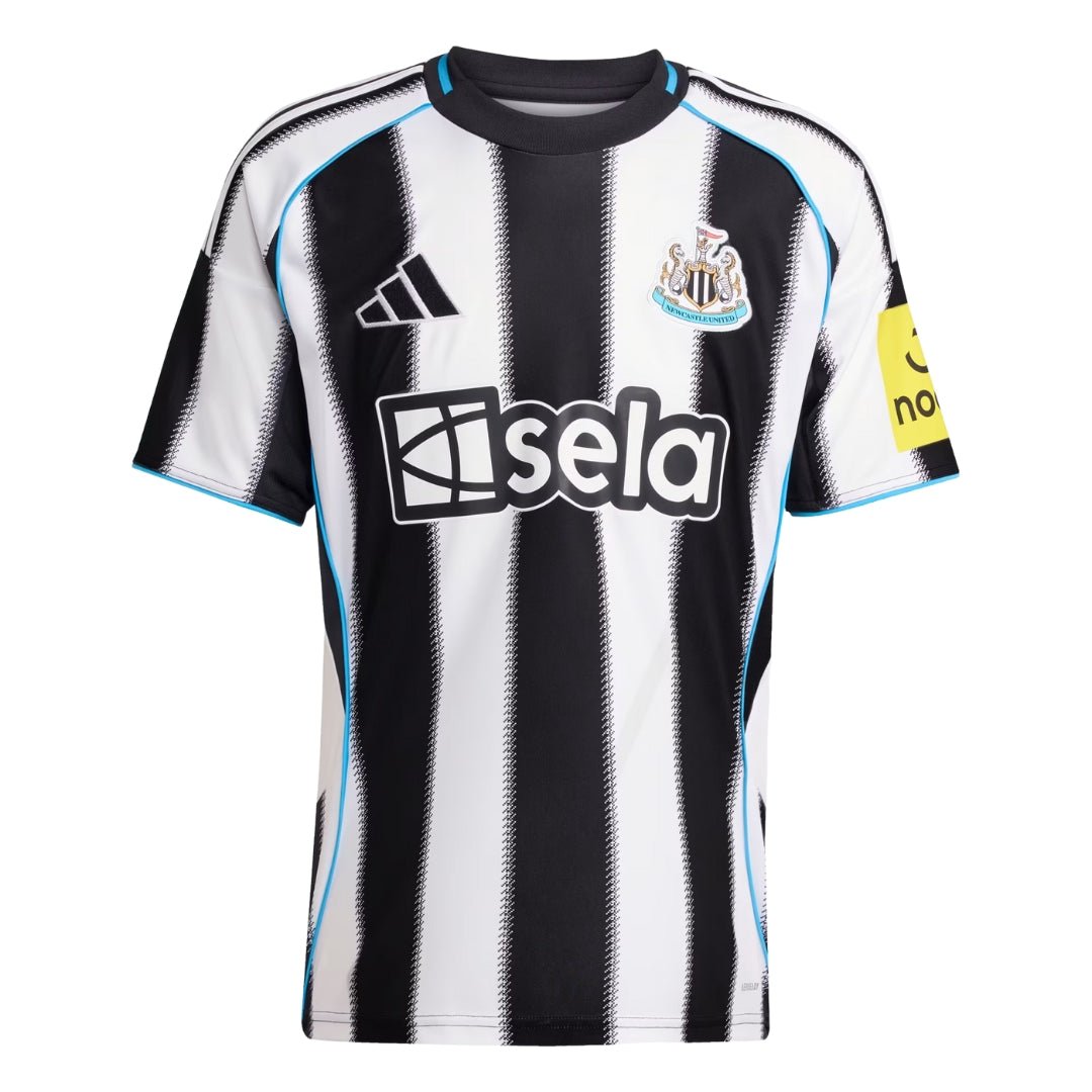 adidas Newcastle United 25/26 Home Jersey (Black/White) | SoccerWearhouse