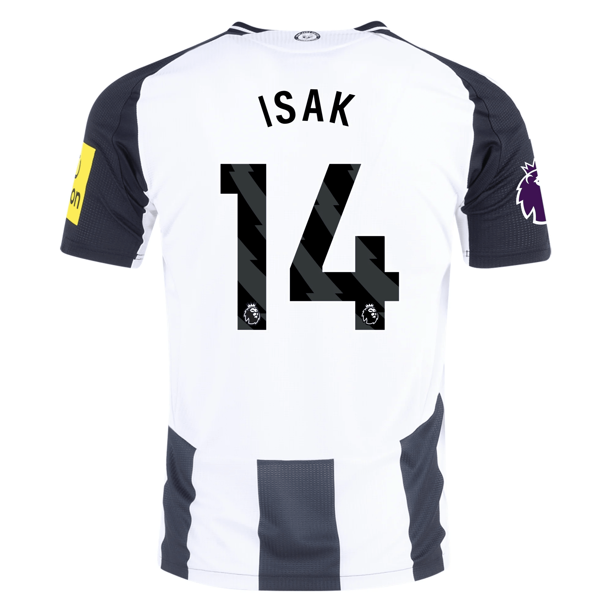 Adidas Newcastle United Authentic Alexander Isak Home Jersey w/ EPL Pa