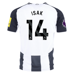 Adidas Newcastle United Authentic Alexander Isak Home Jersey w/ EPL Pa