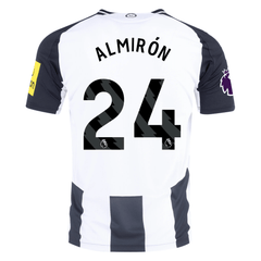 Adidas Newcastle United Authentic Miguel Almirón Home Jersey w/ EPL Pa