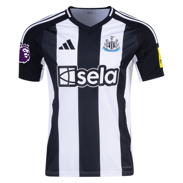 adidas Newcastle United Sean Longstaff Home Jersey w/ EPL Patch 24/25