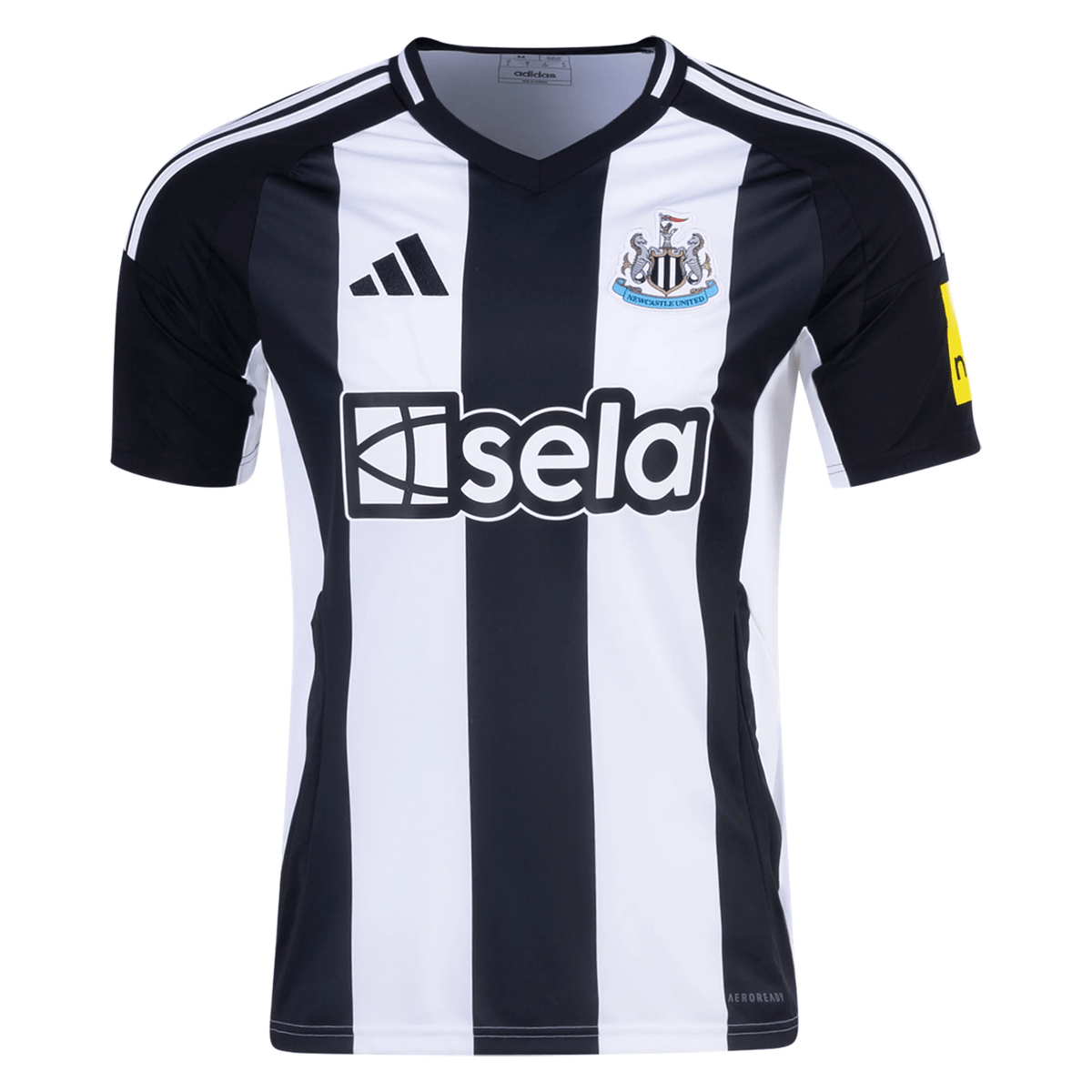 adidas Newcastle United Home Jersey 24/25 (Black/White) | SoccerWearhouse