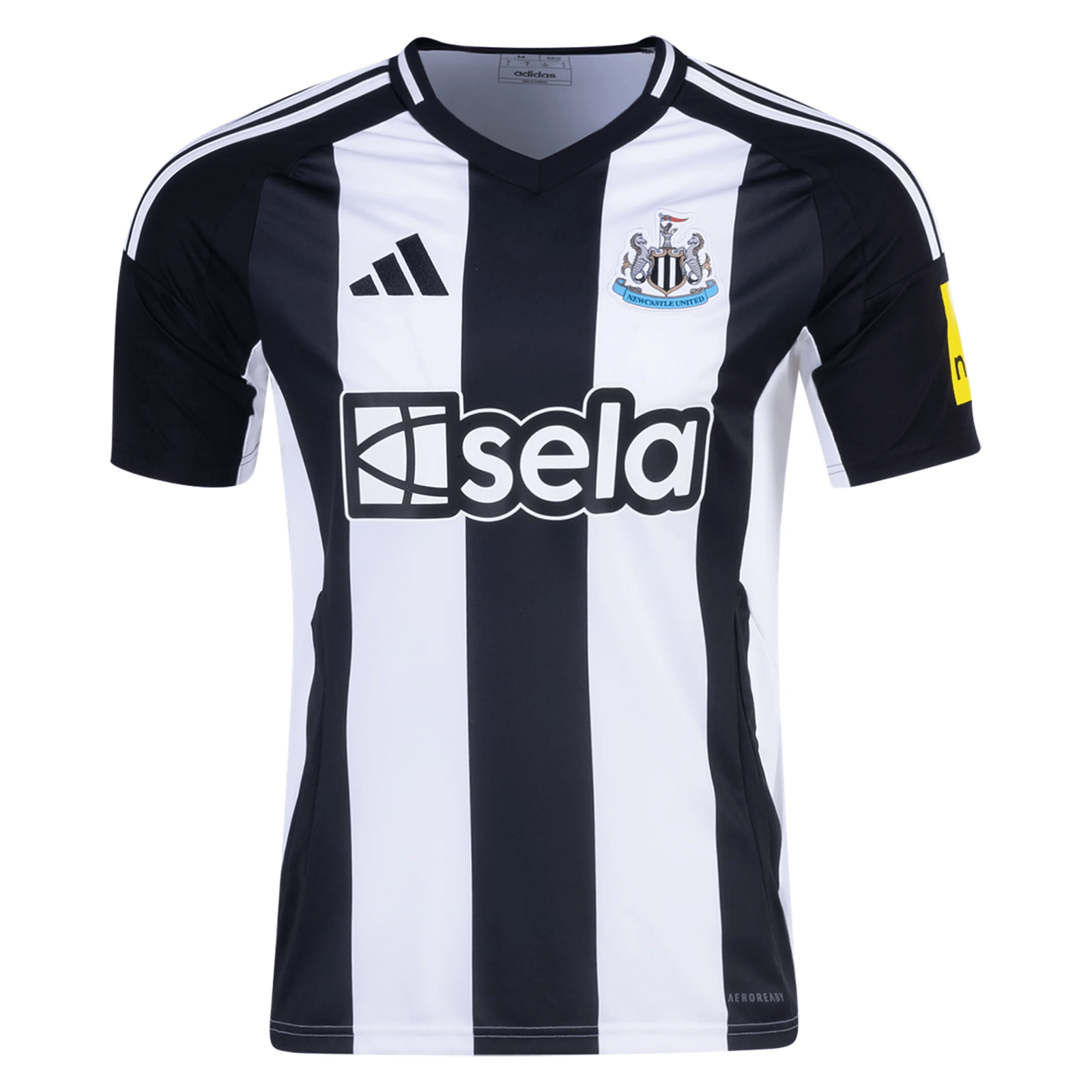 adidas Newcastle United Home Jersey 24/25 (Black/White) | SoccerWearhouse