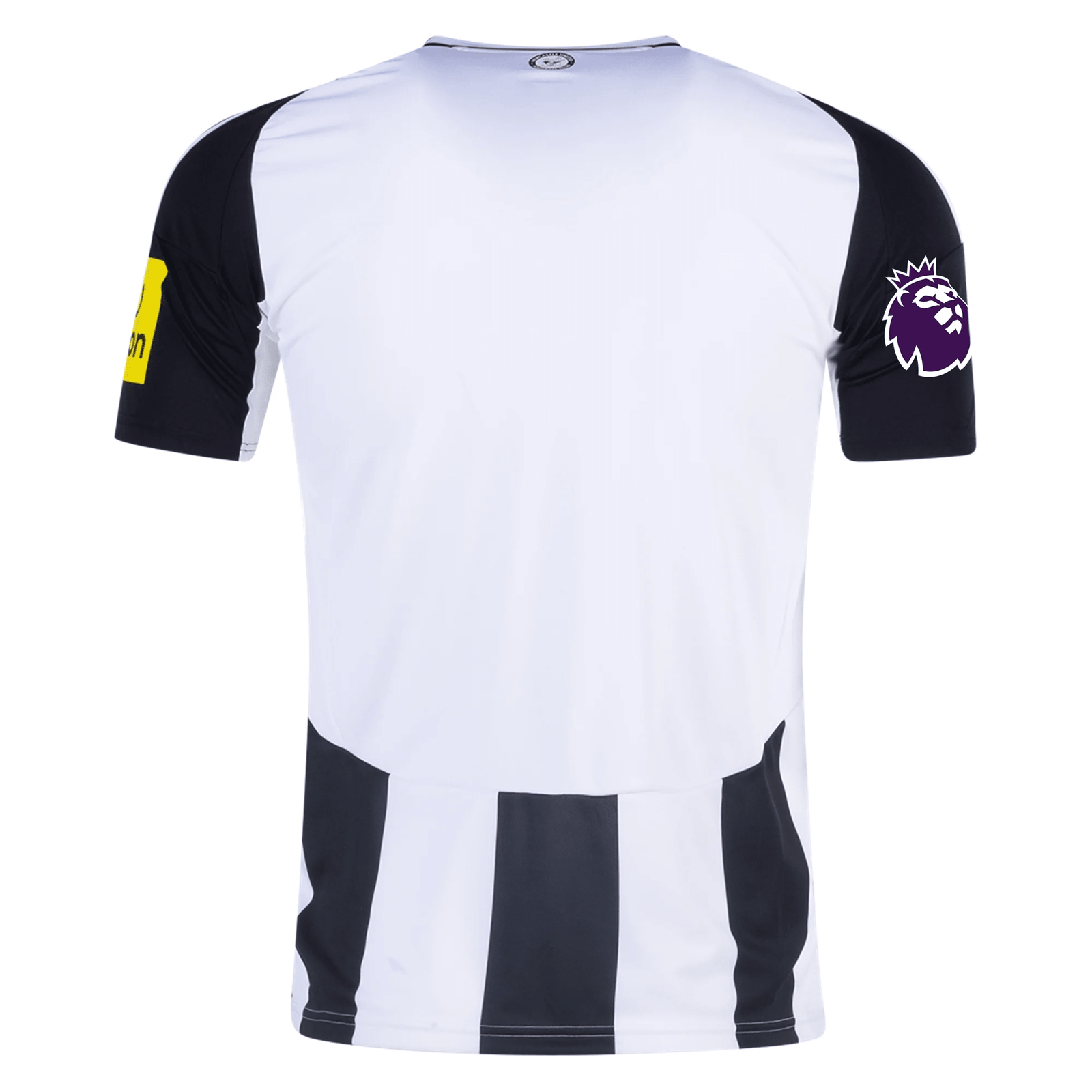 adidas Newcastle United Home Jersey w/ EPL Patch 24/25 (Black/White) | SoccerWearhouse