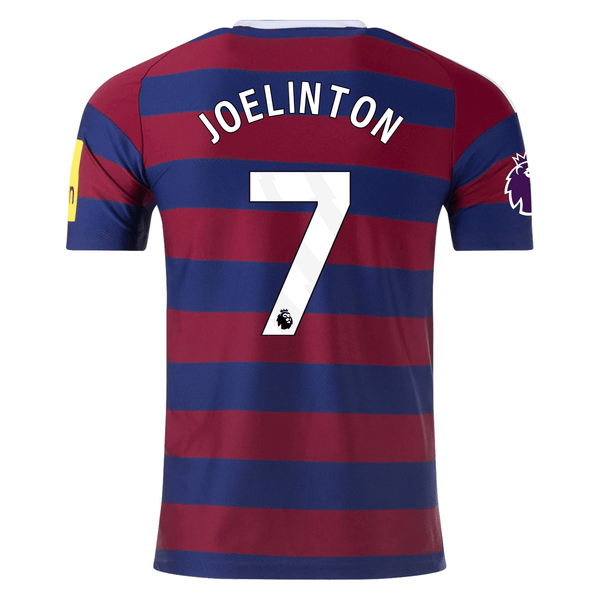 adidas Newcastle United Joelinton Away Jersey w/ EPL Patch 24/25 (Team