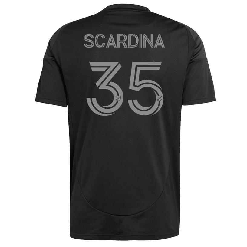 adidas Nick Scardina Charlotte FC Away Jersey 25/26 (Black) | SoccerWearhouse