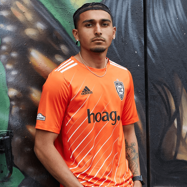 adidas Orange County Home Jersey 23/24 (Orange/White) | SoccerWearhouse