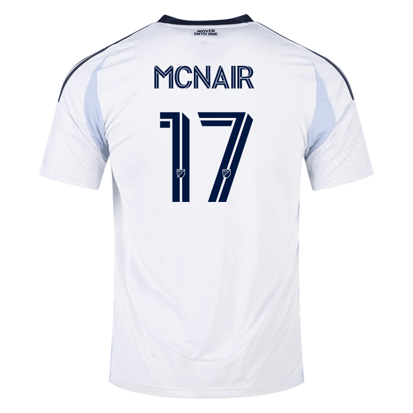 adidas Paddy McNair San Diego FC Away Jersey 25/26 (White) | SoccerWearhouse