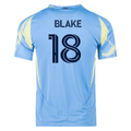 adidas Philadelphia Union Andre Blake Authentic Away Jersey 25/26 (Blue/Yellow)
