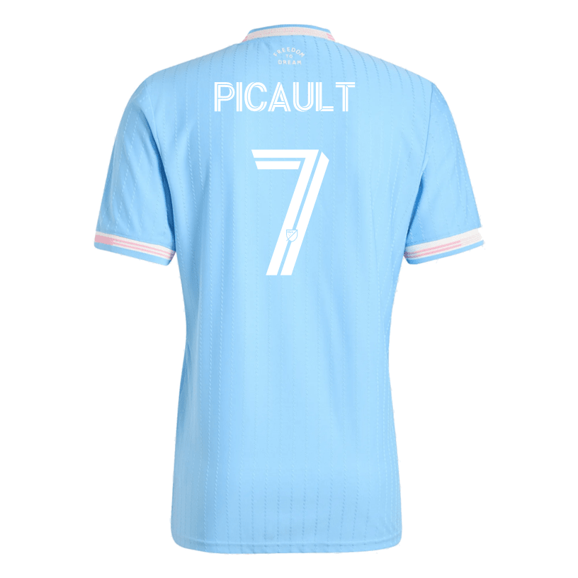 adidas PicaultInter Miami Authentic Third Jersey 25/26 (Blue/Pink) | SoccerWearhouse