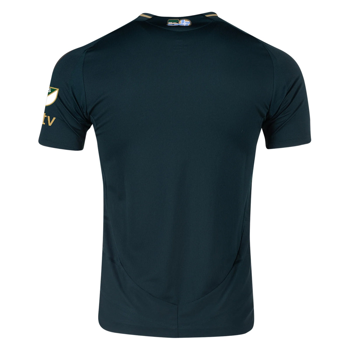adidas Portland Timbers Authentic Home Jersey w/ MLS & Apple Patch 25/26 (Green/Gold) | SoccerWearhouse