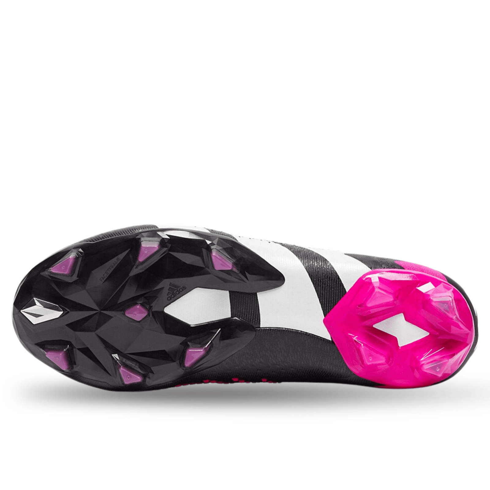 adidas Predator Accuracy.1 Firm Ground Soccer Cleats (Core Black/Team Shock Pink) | SoccerWearhouse