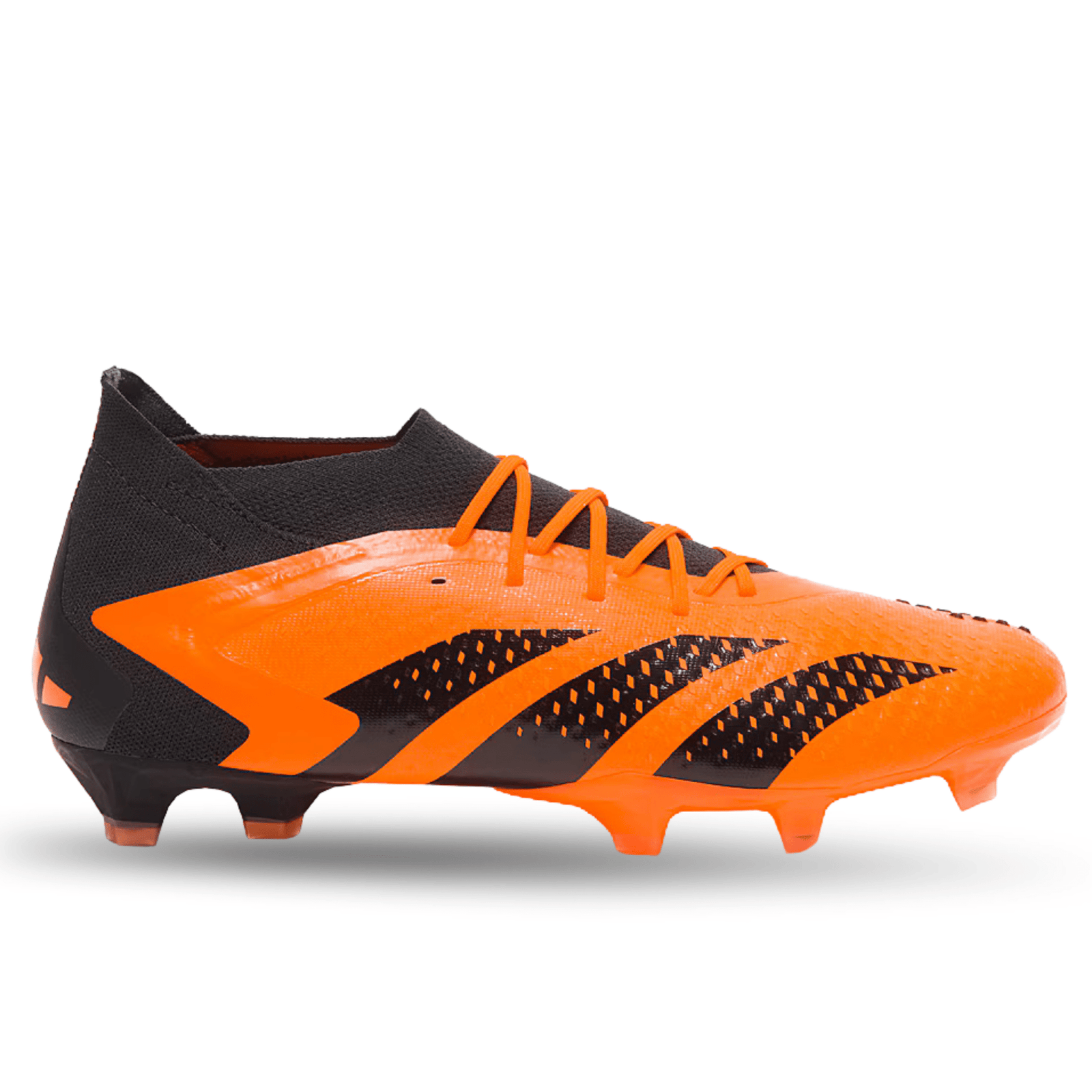 adidas Predator Accuracy.1 Firm Ground Soccer Cleats (Team Solar Orange/Black) | SoccerWearhouse