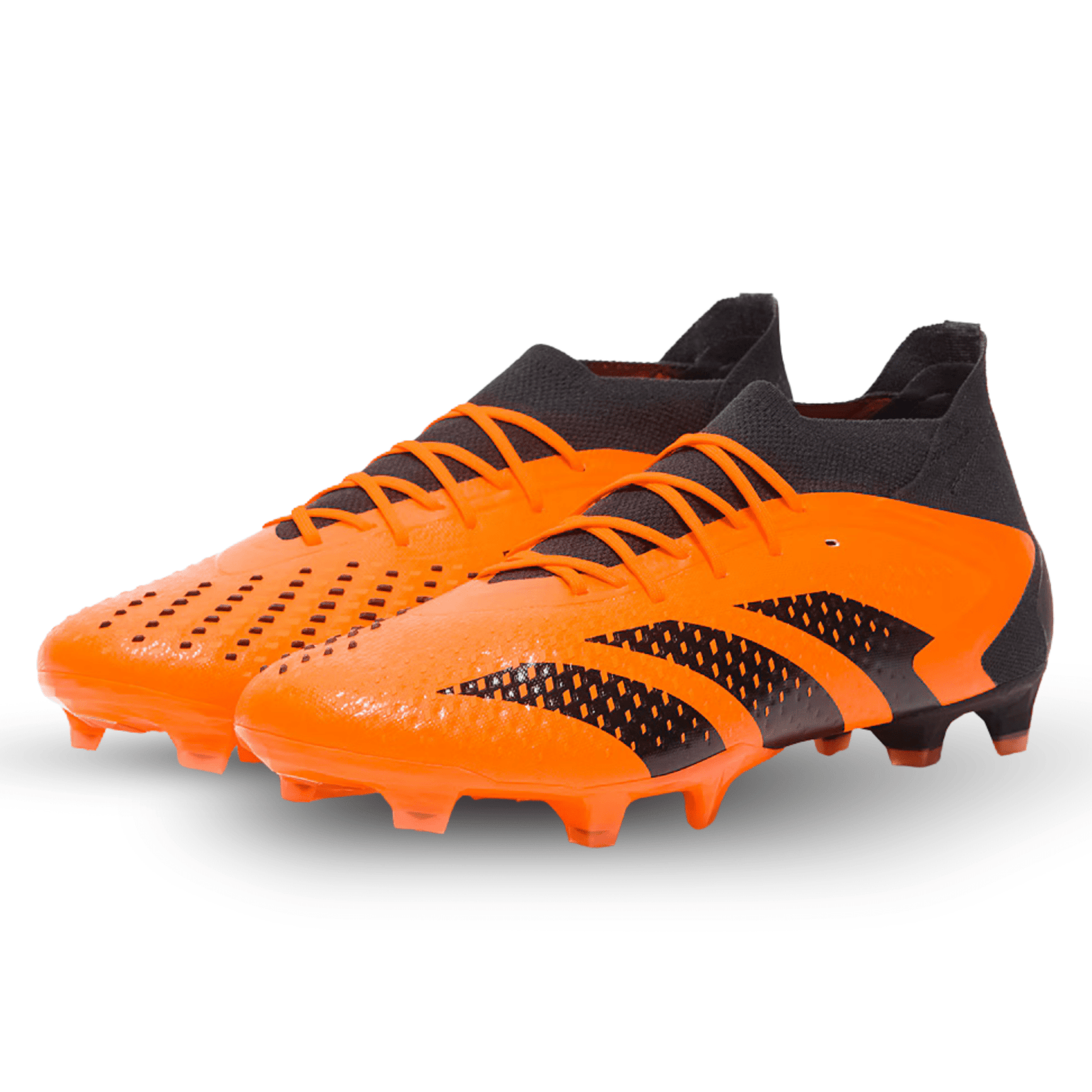 adidas Predator Accuracy.1 Firm Ground Soccer Cleats (Team Solar Orange/Black) | SoccerWearhouse